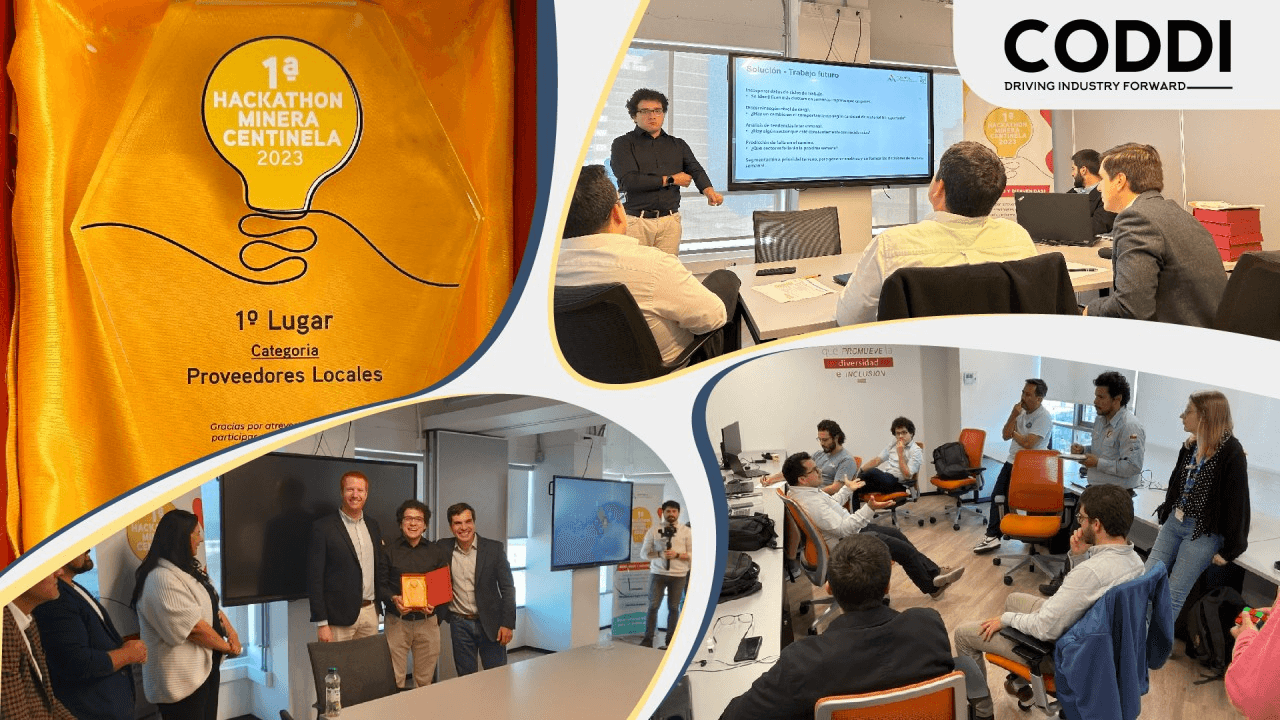 Desafiando límites y liderando la innovación: Coddi triunfa en la Hackathon de Minera Centinela header photo